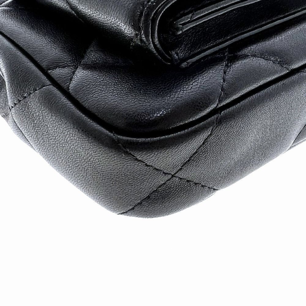 Chanel 19 Chain Clutch Lambskin Coco Black Gold Hardware Silver Hardware Handbag - Picture 6 of 11